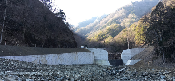 【山梨県】身延川5号堰堤